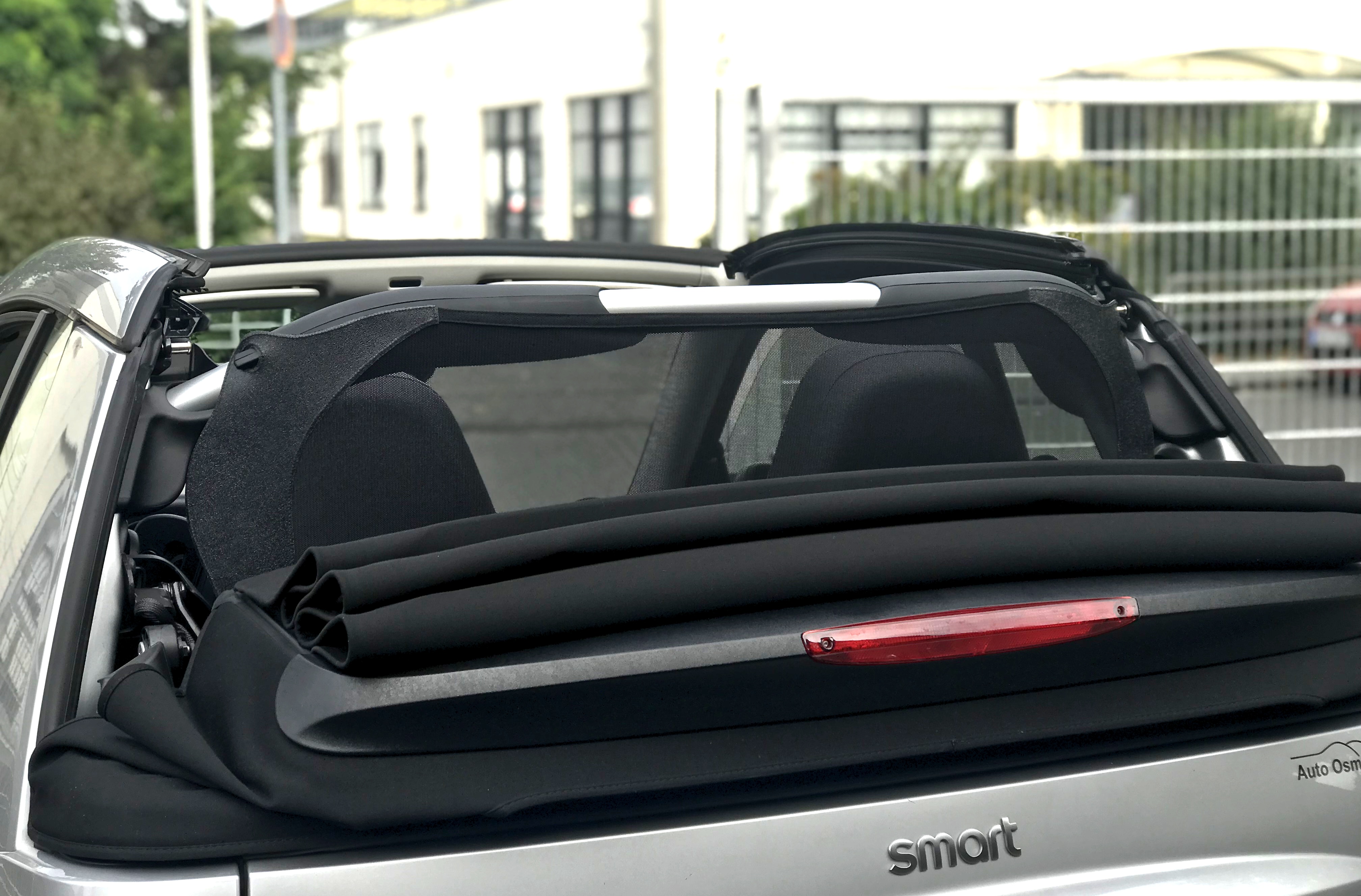 AIRAX Windschott für Smart Fortwo Cabrio 451 
