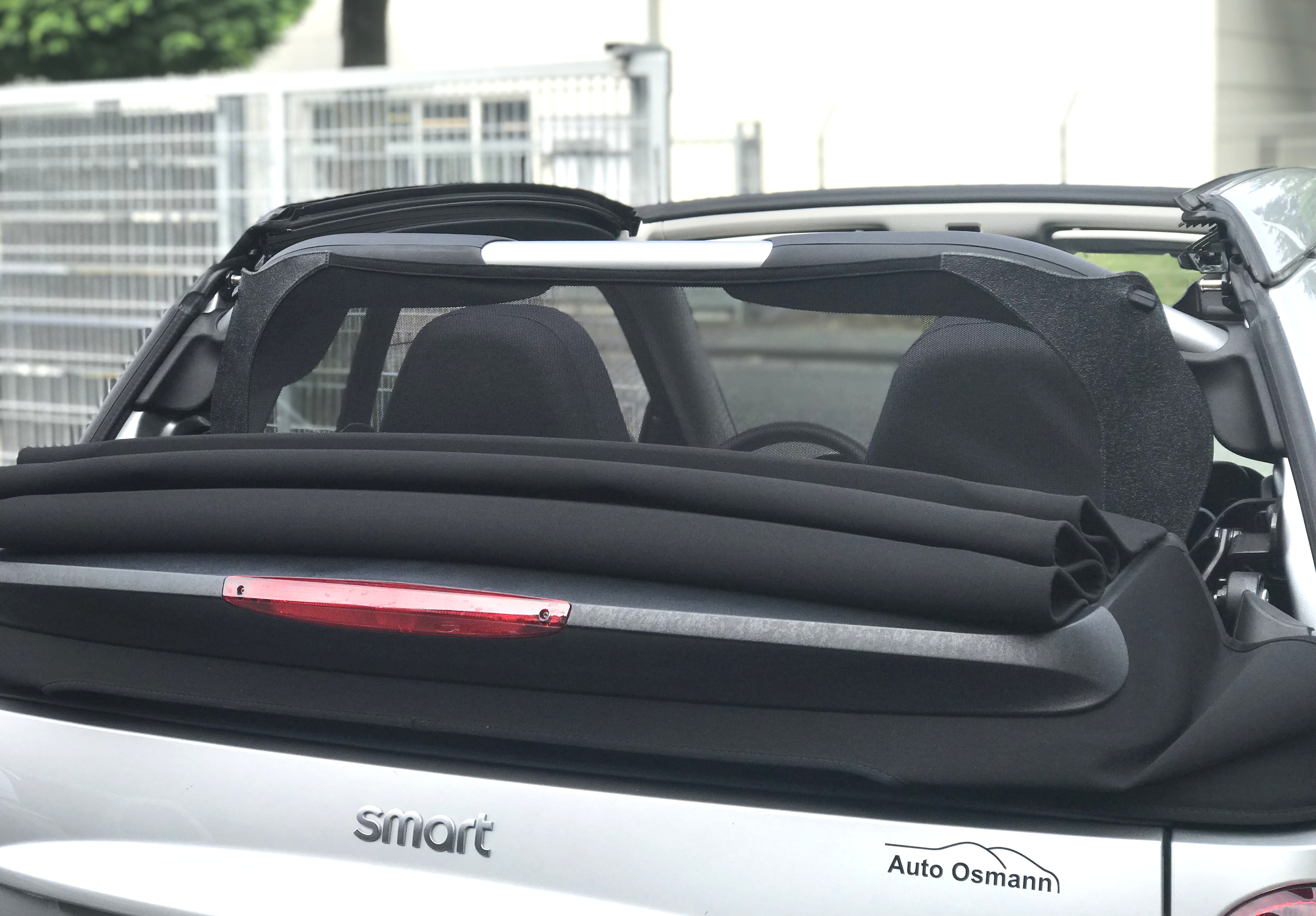 AIRAX Windschott für Smart Fortwo Cabrio 451 